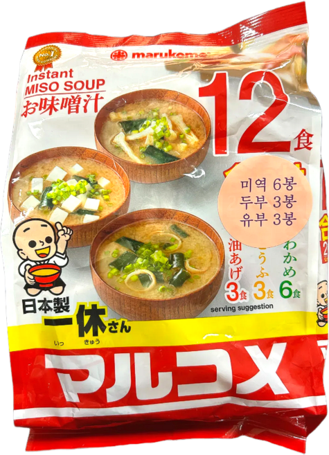 마루코메 잇큐상 즉석미소 12식, 216g, 1개