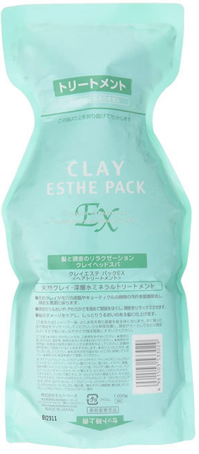 몰토베네 클레이에스테 EX 팩 1000g 헤어트리트먼트 리필, 1kg, 1개