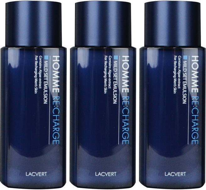 라끄베르 옴므 리차지 2종 기획세트 / 3종세트, 라끄베르 옴므 로션+로션+로션(단품), 1개