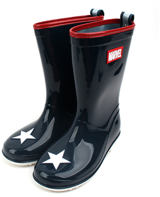 제이비월드 비가오면~ 아동레인부츠 마블레인부츠 캡틴장화 초등남아레인부츠 남아장화
