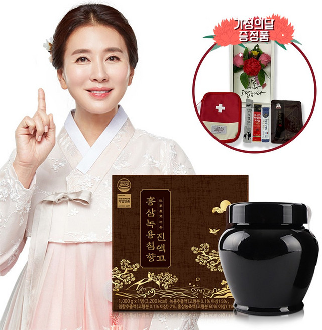 홍삼녹용침향진액고(1kg)+기프트박스, 1kg, 1개