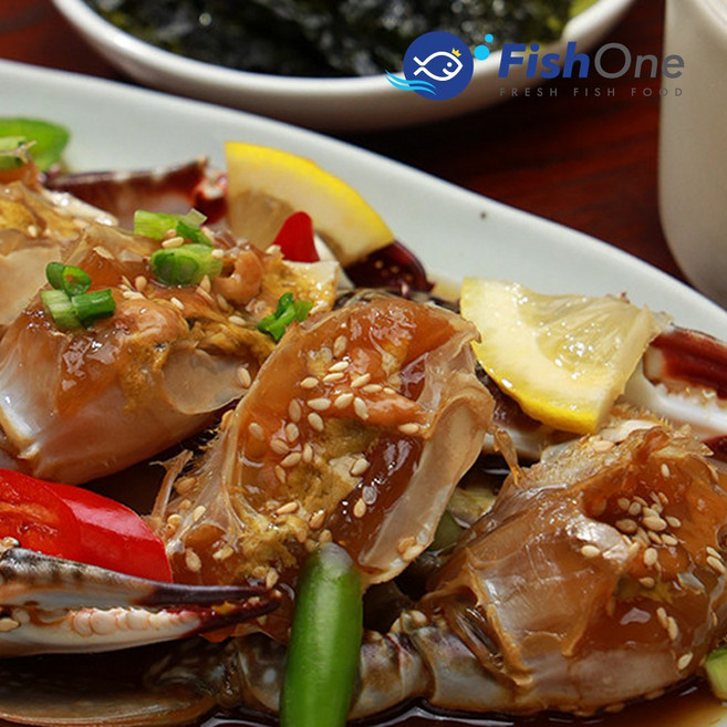 [피시원] 손질꽃게 간장게장 1kg, 1개