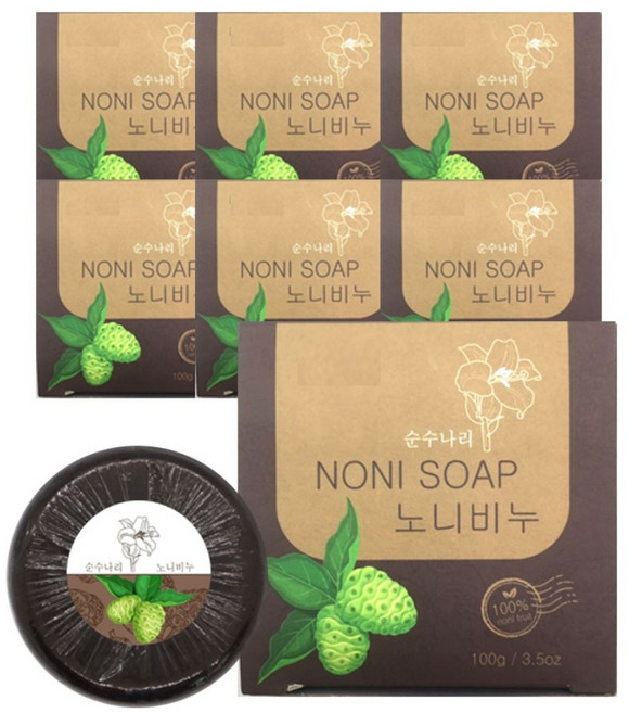 순수나리 베트남 노니비누, 100g