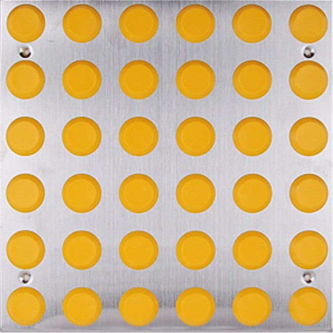 장수명 스텐 시각장애인 점자 블럭 타일 블록 점형 300x300 유도타일 점자블록