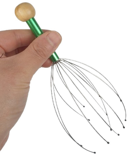 펀코 자극 머리 두피 마사지기 1p 빗 브러쉬 개 긁 휴대용 지압 머르가즘 머리마사지 머리긁개 두피마사지빗 머리긁기 두피마사지 두피지압