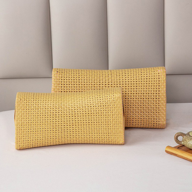 여름 대나무 시원한 베개 목침 경추 거북목 통풍 배개 벼개 일자목 배게, 라일라 소형