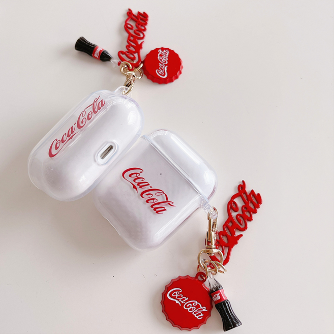 애플 에어팟4 ANC 바세린 케이스 캐릭터 귀여운 특이한 젤리 투명, 09.코카콜라, 1개