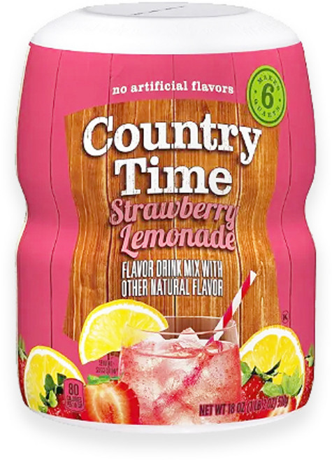 컨츄리타임 스트로베리 레몬에이드 분말, 3개, 1개입, 510g