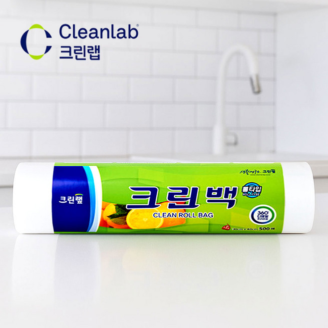 크린랩 롤백 30cm x 40cm, 대(L), 500개입, 1개