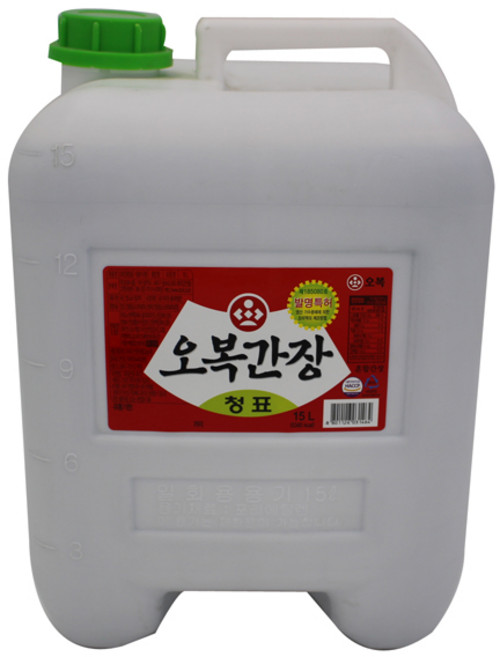 오복 청표간장 15L, 1개