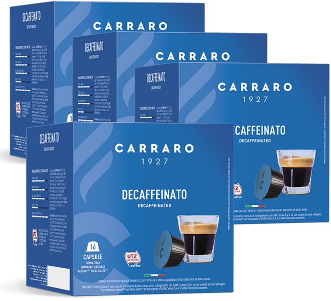 까라로 돌체구스토 호환 캡슐 디카페인, 7g, 16개입, 4개