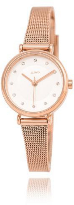 로이드 베이직한 소프트터치=로즈골드메쉬 시계 LL2G20601IGG