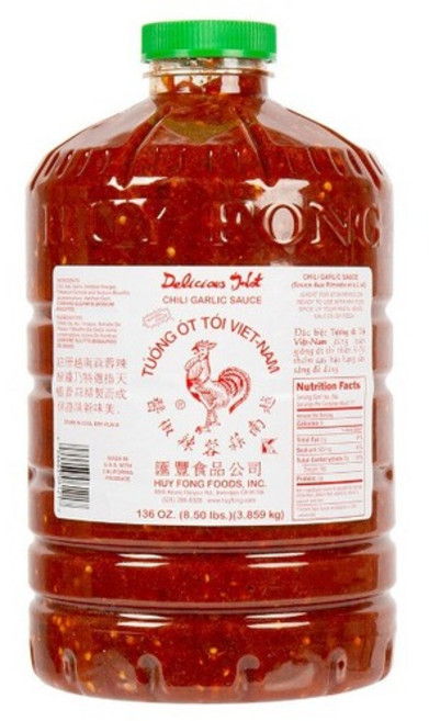 후이퐁 스리라차 핫 칠리소스, 1개, 3.8L