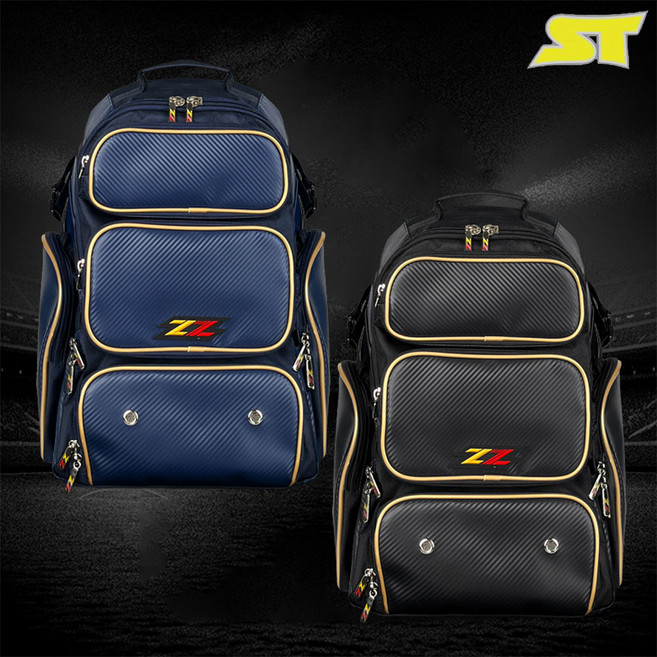 스톰 유소년 야구백팩 프리미엄 지투 야구 장비가방 2종, 블랙