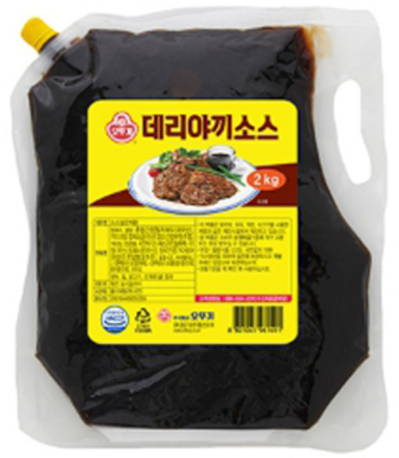 롯데 데리야끼소스, 1개, 2kg