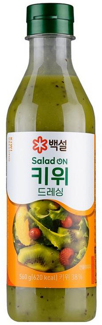 CJ 백설 키위 드레싱 560g, 4세트