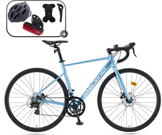 2026 삼천리 아팔란치아 700C R14D 로드자전거 알루미늄 프레임, 1개, 167cm, 크롬 블루(470)