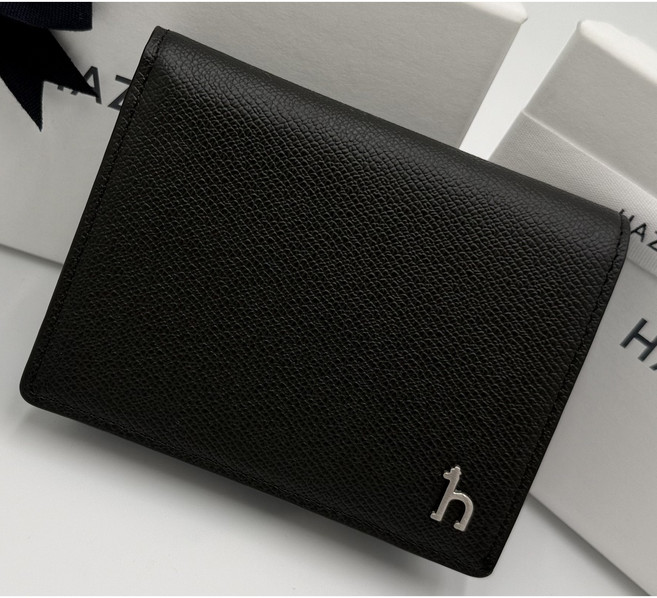 헤지스 블루 블랙의 환상조합 남성 소가죽 명함지갑 (선물포장)