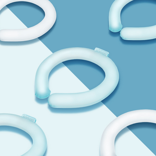 엑씨 쿨링 아이스 넥밴드, 화이트