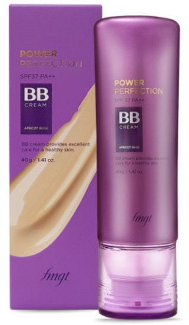 더페이스샵 파워 퍼펙션 비비크림 SPF 37 PA++, V201애프리콧베이지, 40g, 1개