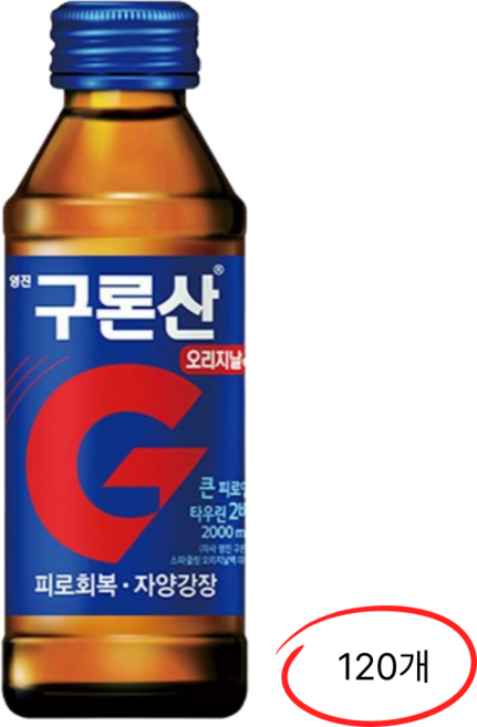 영진 구론산 선물용 오리지날, 150ml, 120개