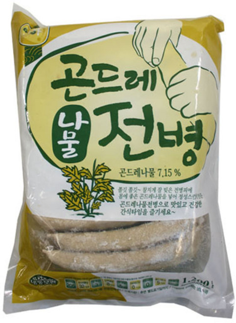 (무)(냉동)아하곤드레나물전병 1.2kgX10개, 10개, 1.2kg
