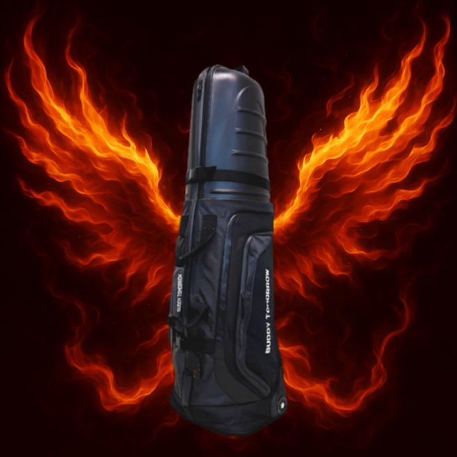 내일은버디 프리미엄 하드케이스 항공백, 차콜블랙