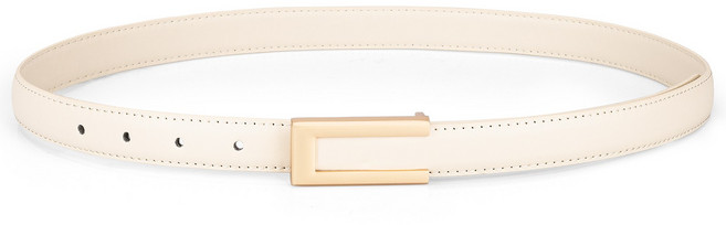 골드 버클이 달린 청바지 드레스 팬츠용 패션 여성 벨트