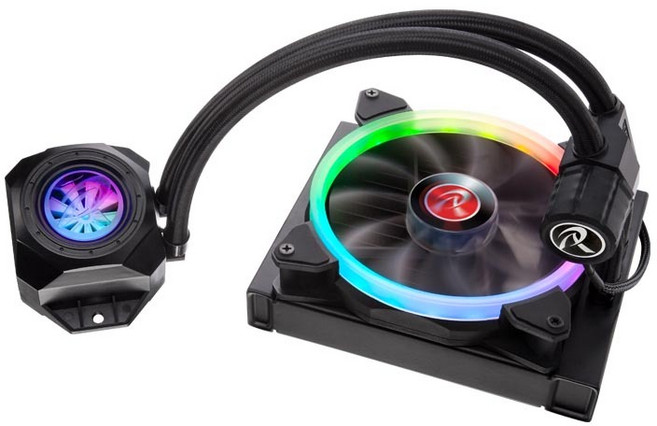 RAIJINTEK ORCUS 140 RBW RGB 一體式CPU水冷散熱器, 1個, ORCUS 140 RBW (14mm), N/A