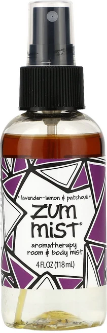 ZUM Zum Mist 아로마테라피 룸 & 바디 미스트 라벤더-레몬 파촐리 118ml(4fl oz) ZUM (줌), ZUM, Zum Mist, 아로마테라피 룸 & 바디 미 - 쿠팡