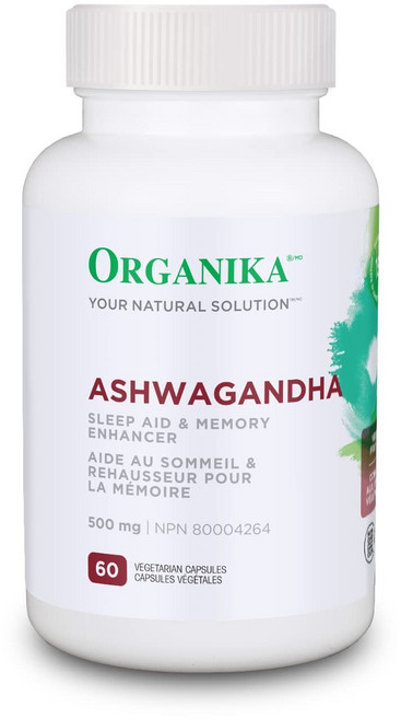 북미 허브 보조제 캐나다 내수용 건강식품 베스트셀러 Top 50, 8.올가니카 스트레스&수면도움 60vcap, 1개