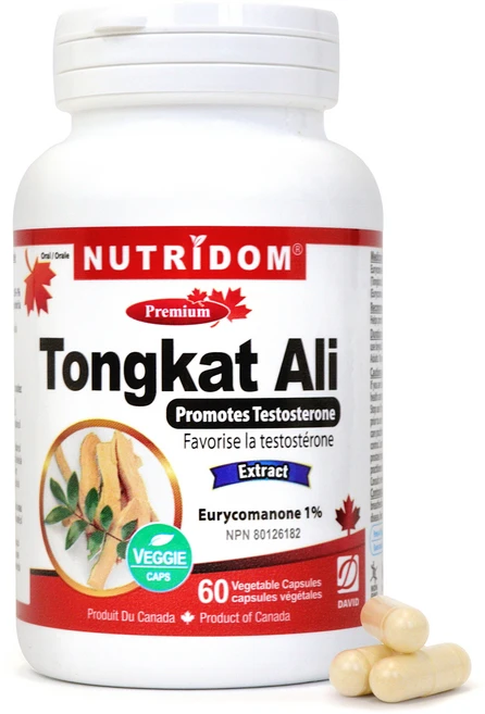 뉴트리돔 통캇알리 롱잭 60식물성캡슐 캐나다 직구 카포리아, 60정, 1개 - 쿠팡