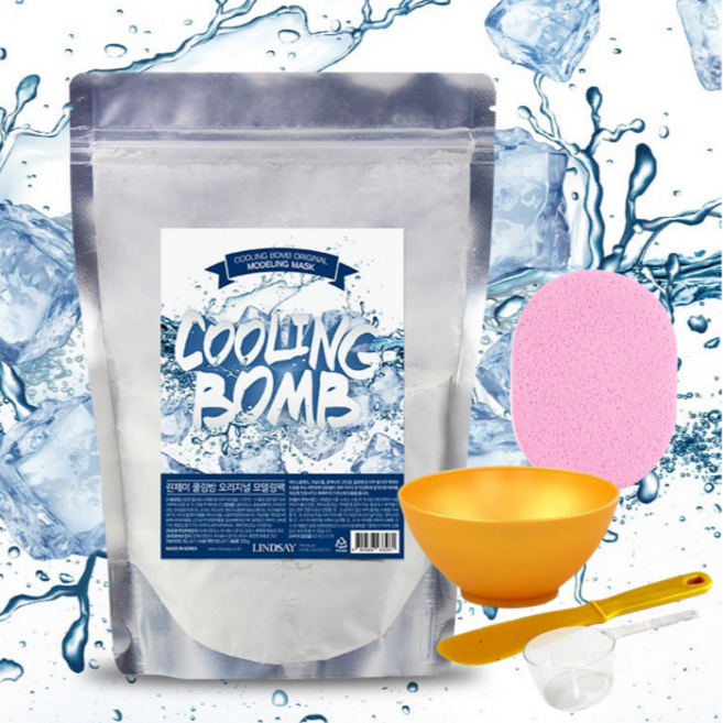 린제이 쿨링밤 오리지널 모델링팩 330g+팩도구 4종세트, 1개, 1개입