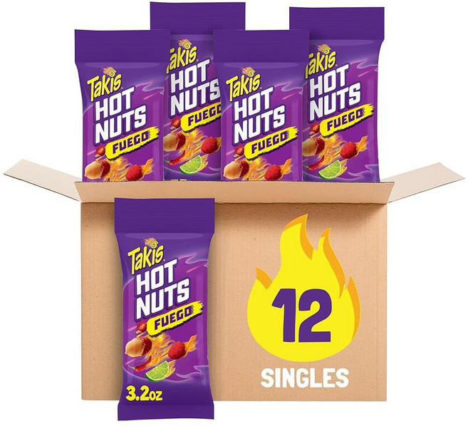 Takis 타키스 푸에고 핫 너트 12팩 1박스