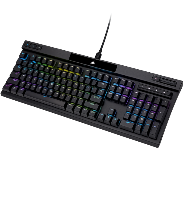 커세어 K70 RGB PRO 게이밍 기계식 유선 키보드, 블랙, RGP0125, 은축