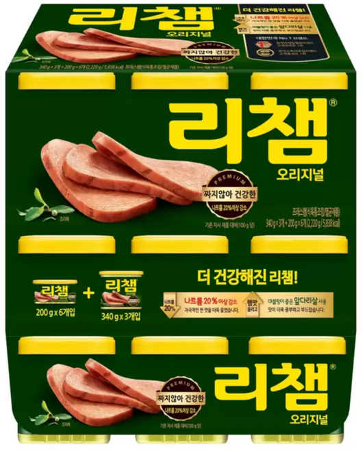 [코스트코] 리챔 오리지널 2.22kg_340gx3+200gx6, 2.22kg, 1세트