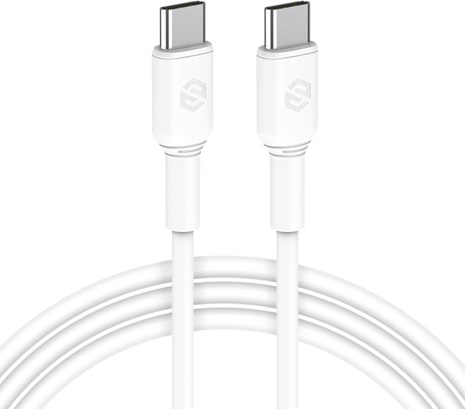 모디스 25W PD C to C 1M 2M 고속 충전케이블(삼성 핸드폰 C타입 케이블), 화이트(2M), 1개