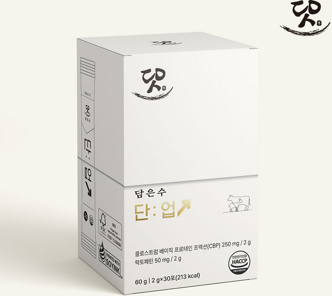 담은수 단업 초유 락토페린 산양유 단백질의 조합 2gX30, 1개, 30정