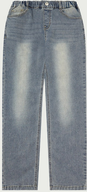 행텐주니어[틴즈] 풀밴딩 스냅 테이퍼트데님팬츠[봄신상]울산성남뉴코아14510-055-202