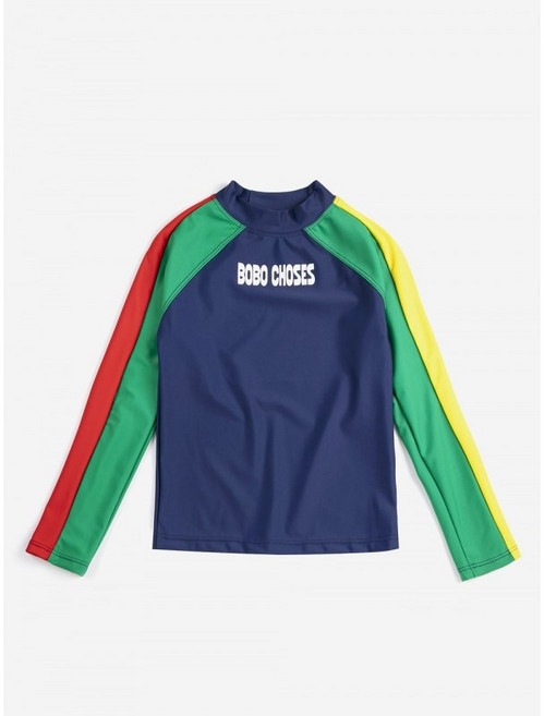 4위 - 보보쇼즈 26SS 아동 수영복 래쉬가드 COLOR BLOCK SWIM T-SHIRT B126AC132