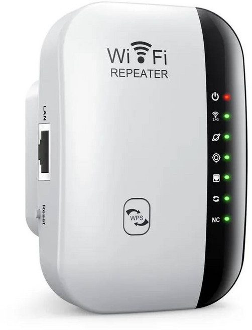 라우터US 110vb 핫스팟 차량용 공유기 KEBIDUMEI 300Mbps WIFI 리피터 원격 WiFi 증폭기 가정용/사무실용 무선 리피터용 802.11N 신호 부스터 네트워, EU 플러그, 7 Lights White