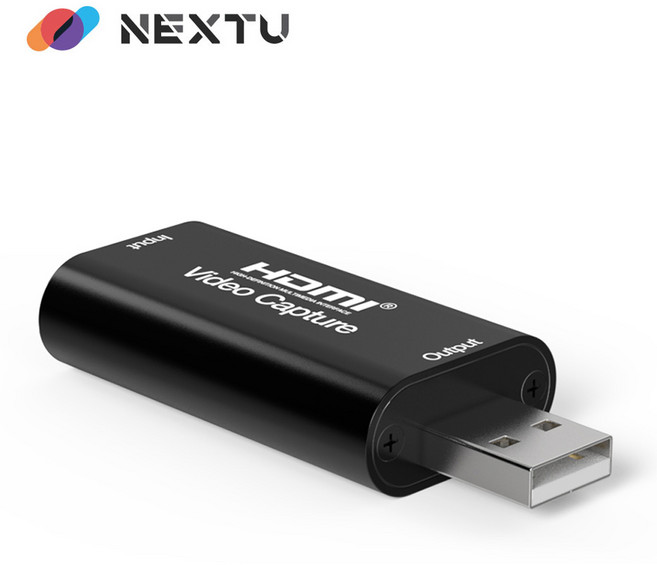 넥스트유 USB 2.0 HDMI 캡쳐보드, 7326HVC-4 (1년무상 A/S), 1개