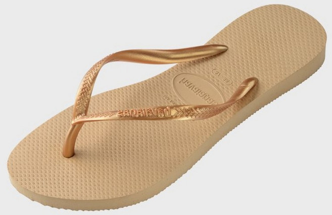 하바이아나스 HAVAIANAS 슬림 플립플랍 Golden