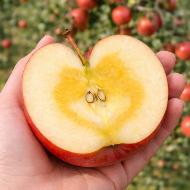 [3일초특가] 당일수확 퓨어스펙 부사 사과, 1개, 5kg