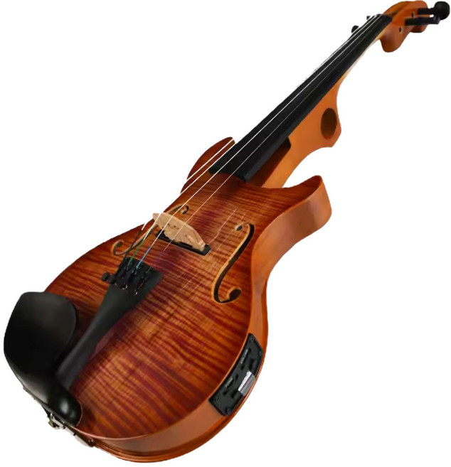 CANNON 전자 e어쿠스틱 바이올린 일렉사일런트 바이올린, 19_e어쿠스틱+사각케이스, 1개