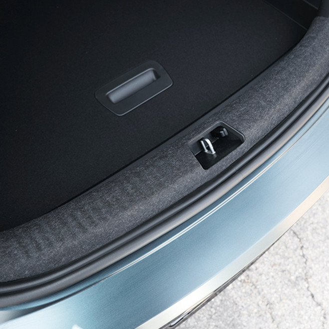 그라피카 필랑트 호환 스크래치 방지 트렁크 범퍼 커버 펠트 카본 흠집 보호 가드 몰딩, [펠트] - 트렁트 범퍼 커버