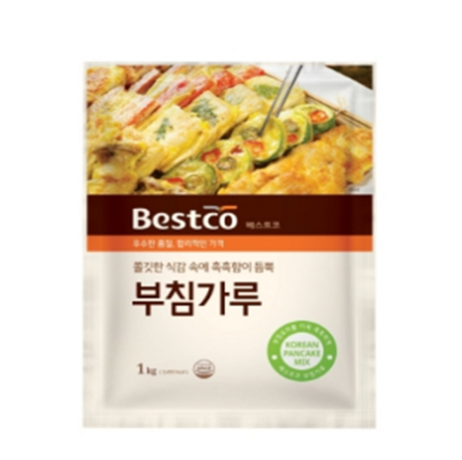 베스트코 부침가루, 3개, 1kg