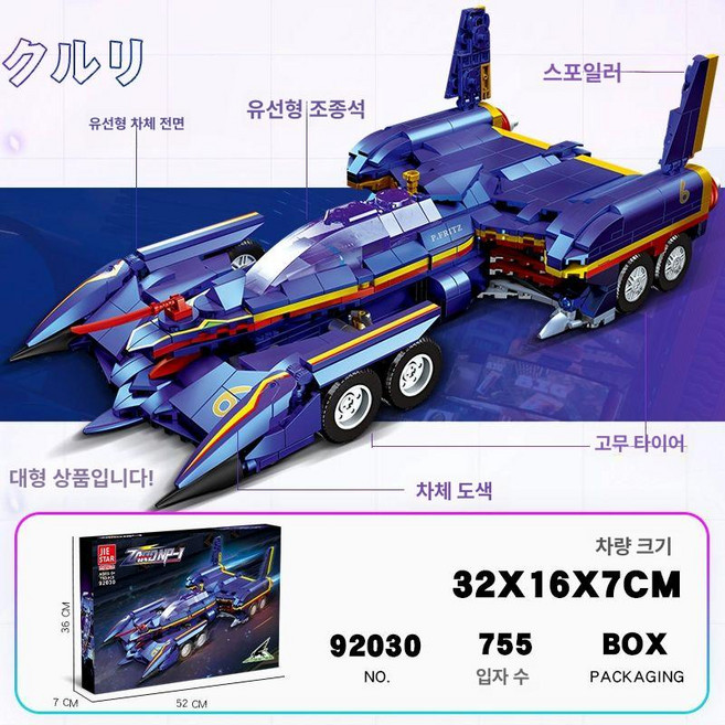 차니글로벌 사이버포뮬러 아스라다 피규어 지에스타 오거, 92030 AOI AL 알자트 필, 1개