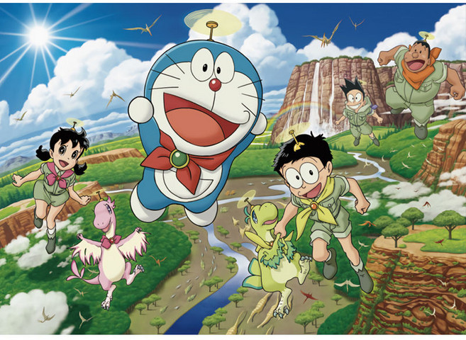 만화 추억의 애니메이션 직소 퍼즐 모음, 1개, 도라에몽, 1000피스