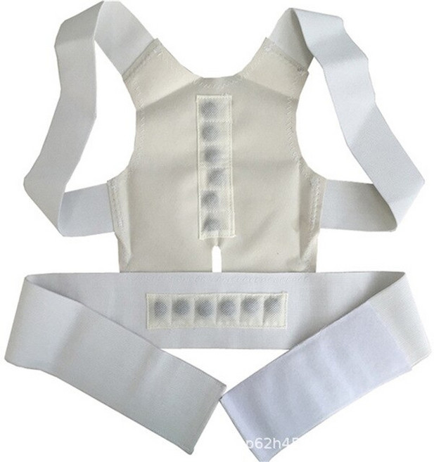 어깨 아대 밴드 보호대 작업 소포츠 군인 회전근 조정 가능한 자세 교정기 등받이 지원 벨트 요추 허리 코르셋 척추 지원 자세 교정 지원, 무게, XL, 1개